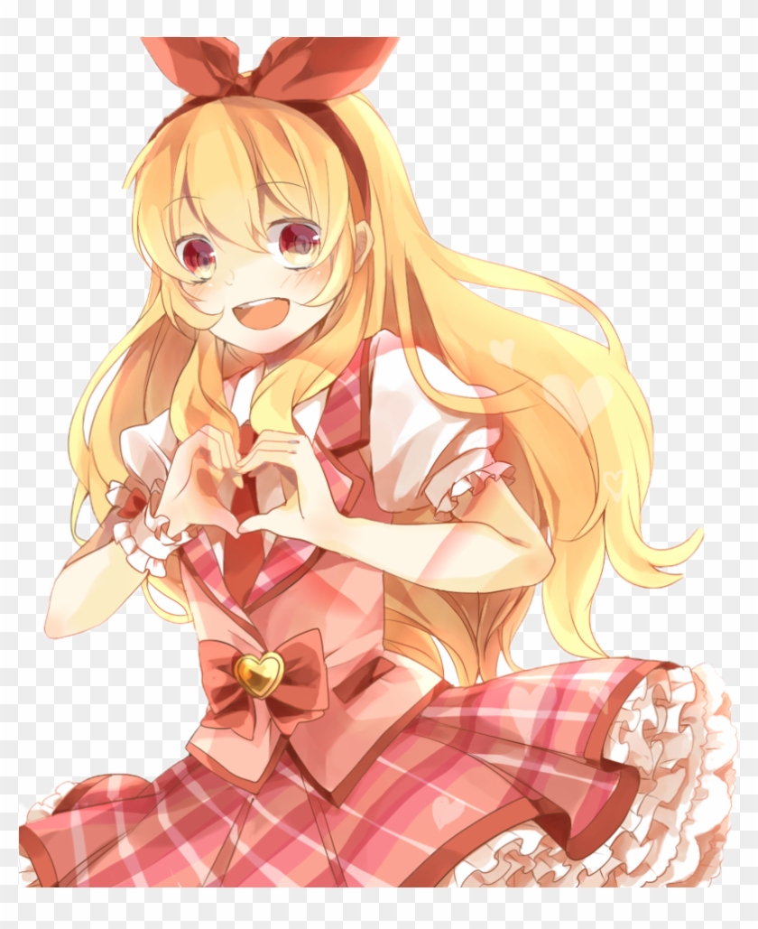 Human Girl [big Pic] - Anime Girl Heart Png #788827