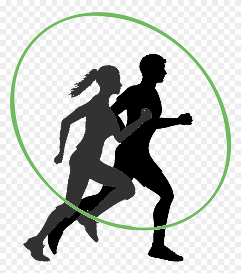 The 5-week Transition Plan For New Runners - Man And Woman Running Silhouette #788825