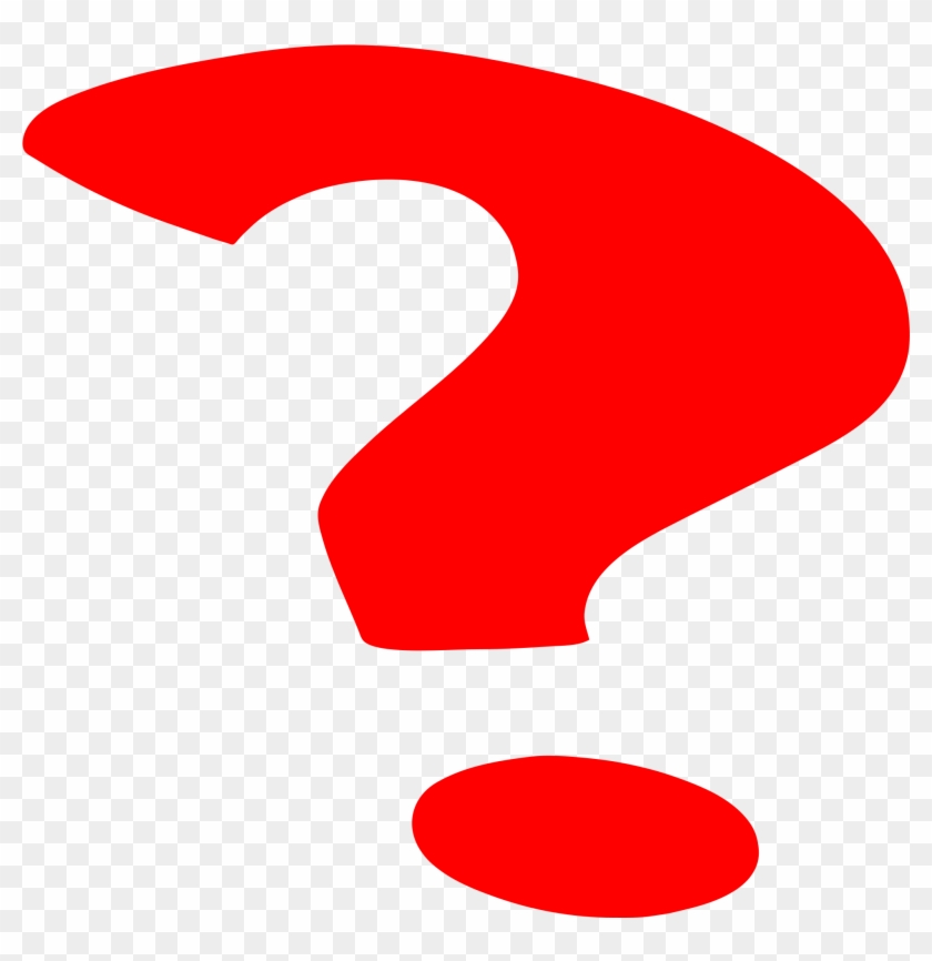 File - Red Question Mark Png #788854