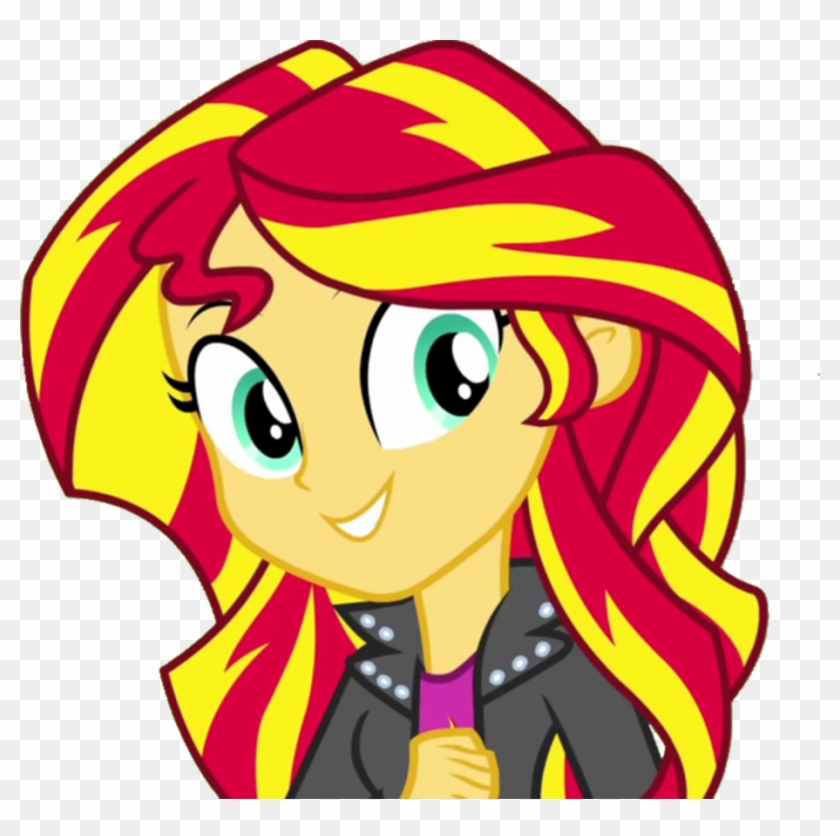 Mlp - Mlp Eg Sunset Shimmer Face #788886