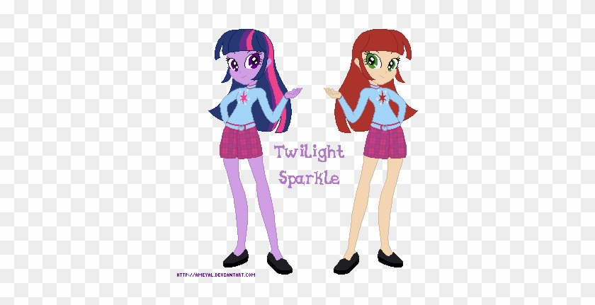 Eq Girl Twilight Sparkle By Ameyal - My Little Pony Equestria Girl Base Twilight Sparkle #788902