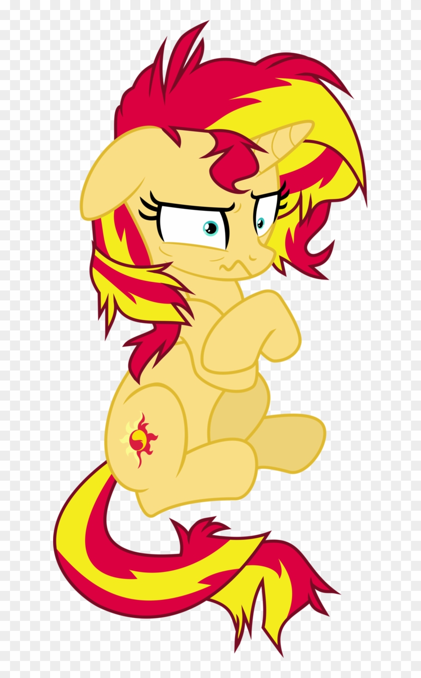 Neglected Sunset Shimmer By Mlp Sunset Shimmer Vector - Sunset Shimmer #788925