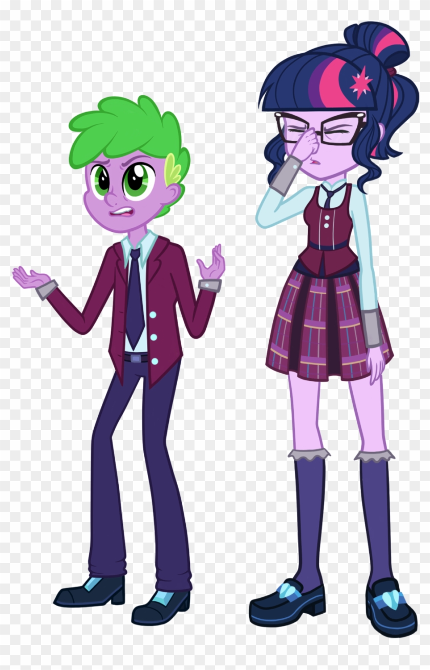 Spike And Twilight By Thecheeseburger Spike And Twilight - Twilight Sparkle #788927