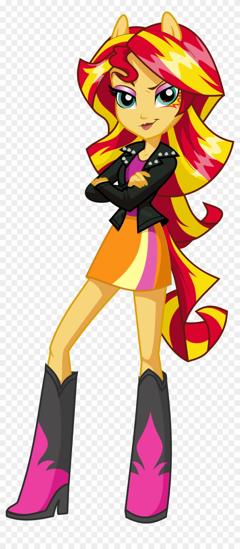 Equestria Girls Sunset Shimmer Vector - Equestria Girls Sunset Shimmer #788933