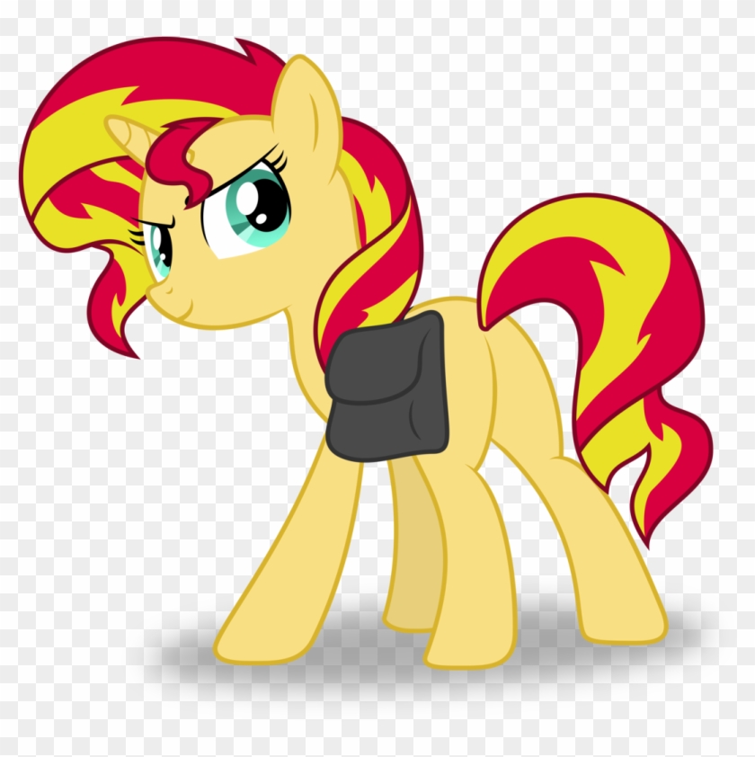 Sunset Shimmer Sees You Mlp Sunset Shimmer Vector Pony - My Little Pony Sunset Shimmer #788960