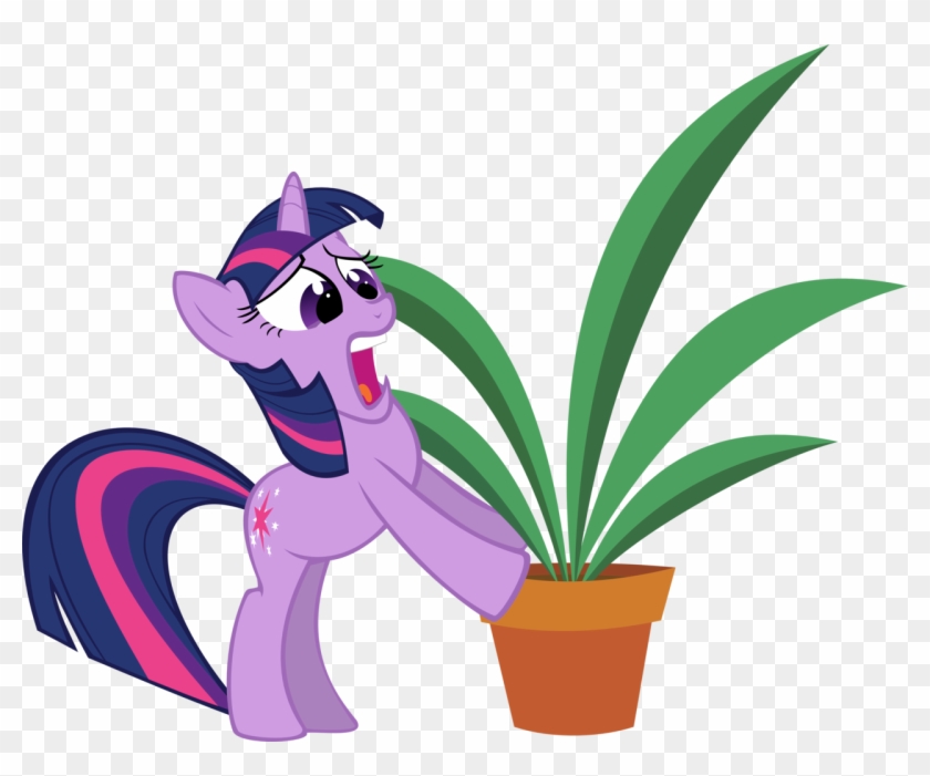 Binaryninj4, Green Isn't Your Color, Plant, Pony, Pot, - Cartoon #788968