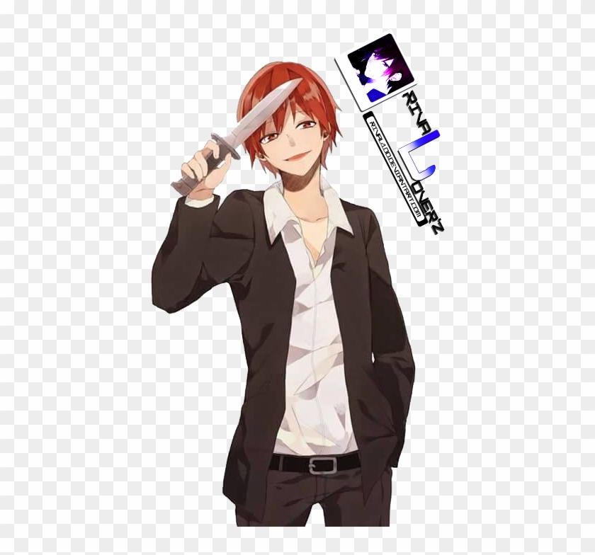 Anime Boy Render By Rival100 - Karma Assassination Classroom Cosplay #788970