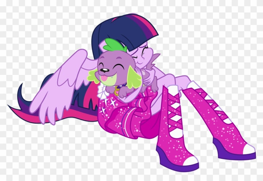 Pony Twilight Sparkle Spike Applejack Sunset Shimmer - Pony Twilight Sparkle Spike Applejack Sunset Shimmer #789044