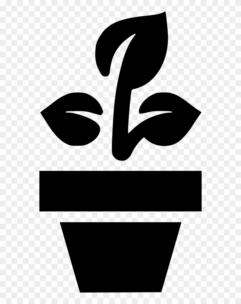 Potted Plant Comments - Horticulture Symbol #789001