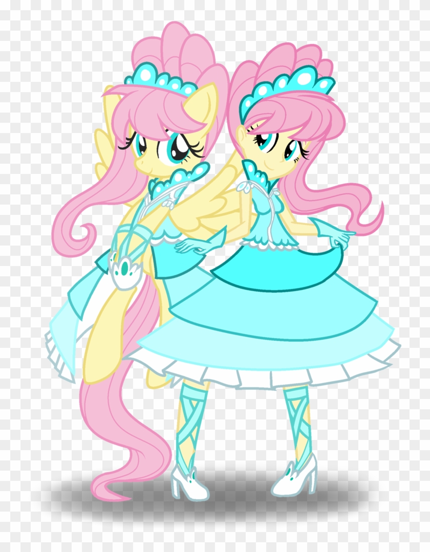 Equestria Girls, Fluttershy, French Haute Couture, - Fluttershy Equestria Girl Dress #789025