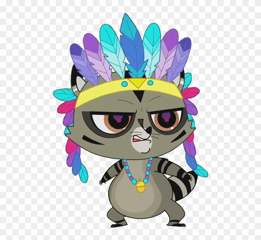 Lps Raccoon Chief Vector By Varg45 - Cartoon #789035