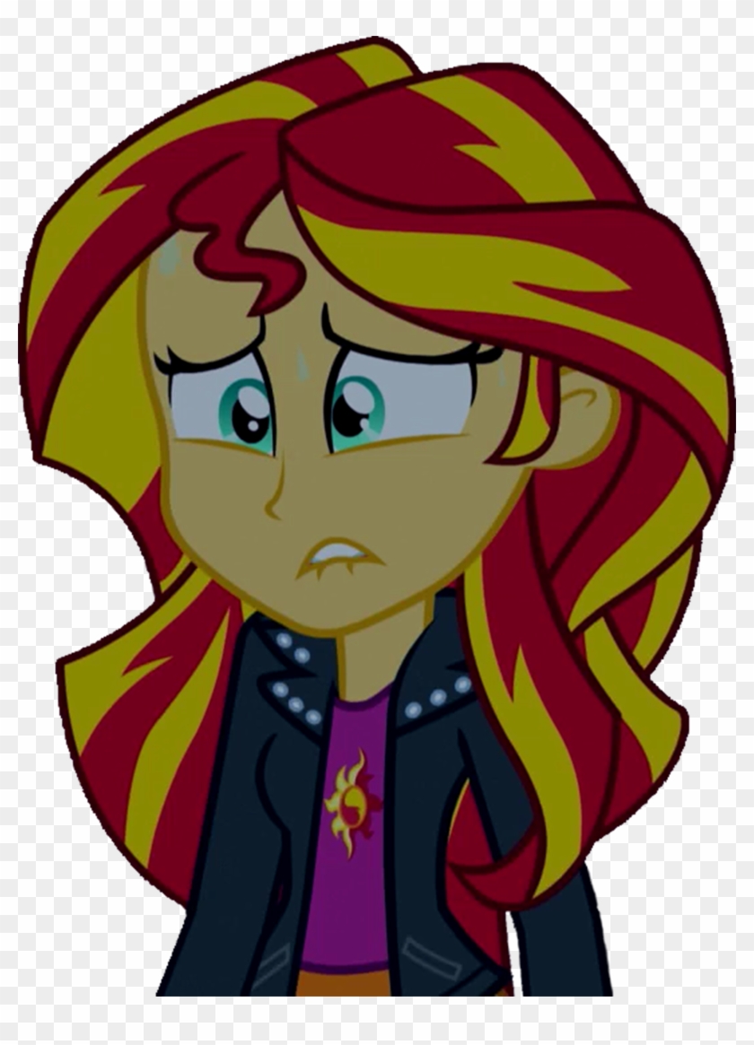 Mlp - My Little Pony Equestria Girl Sunset Shimmer Sad #789038