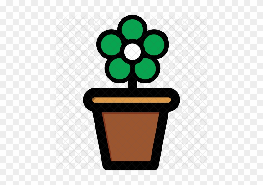 Pot Plant Icon - Flower Garden #789071