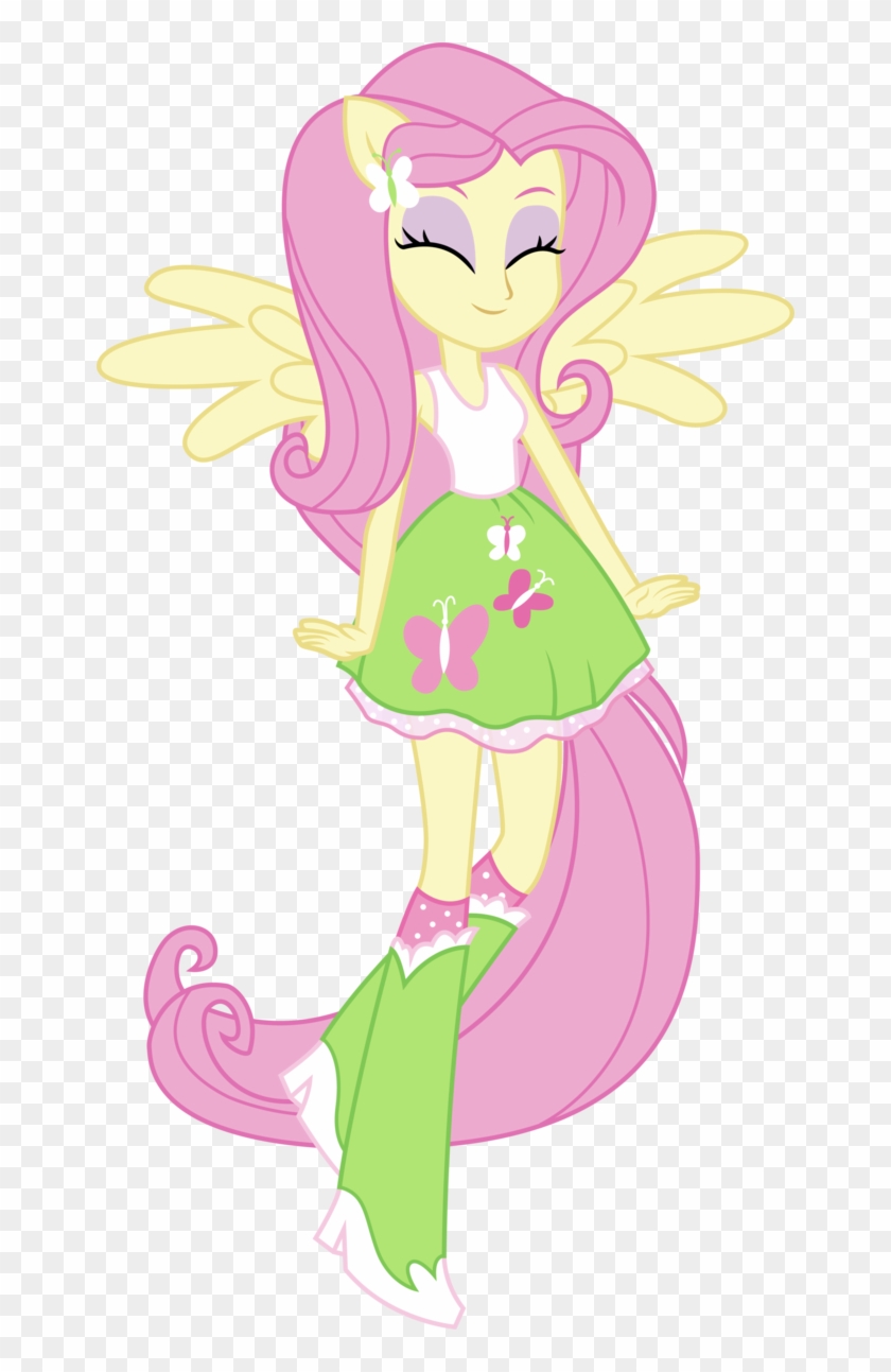 My Little Pony Equestria Girl Fluttershy Hair - Mlp Eg Legend Of Everfree Fluttershy #789083