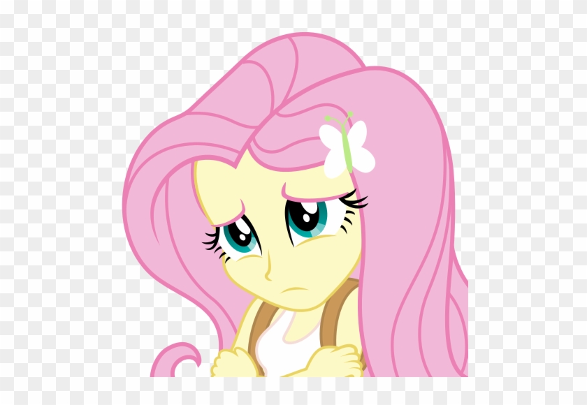 My Little Pony Equestria Girls Fluttershy Sad - Mlp Eg Fluttershy Scared #789179