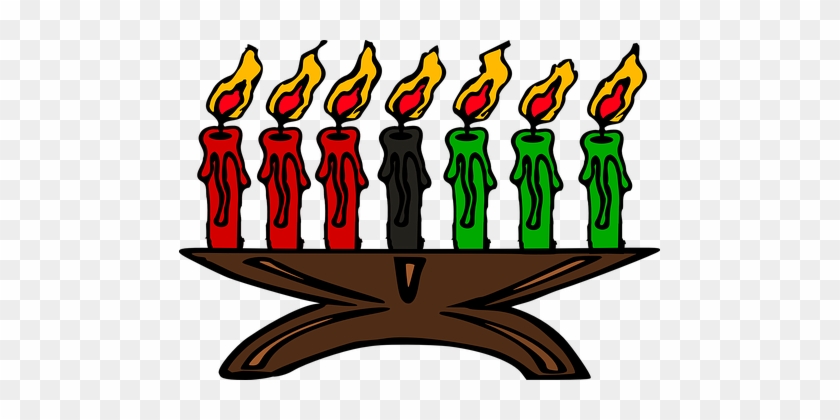 Candles, Candle Holder, Burn, Flames - Kwanzaa Candles #789188