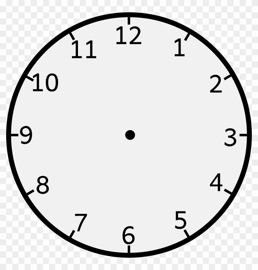 CRMla: Black And White Clipart Of Clock Without Hands