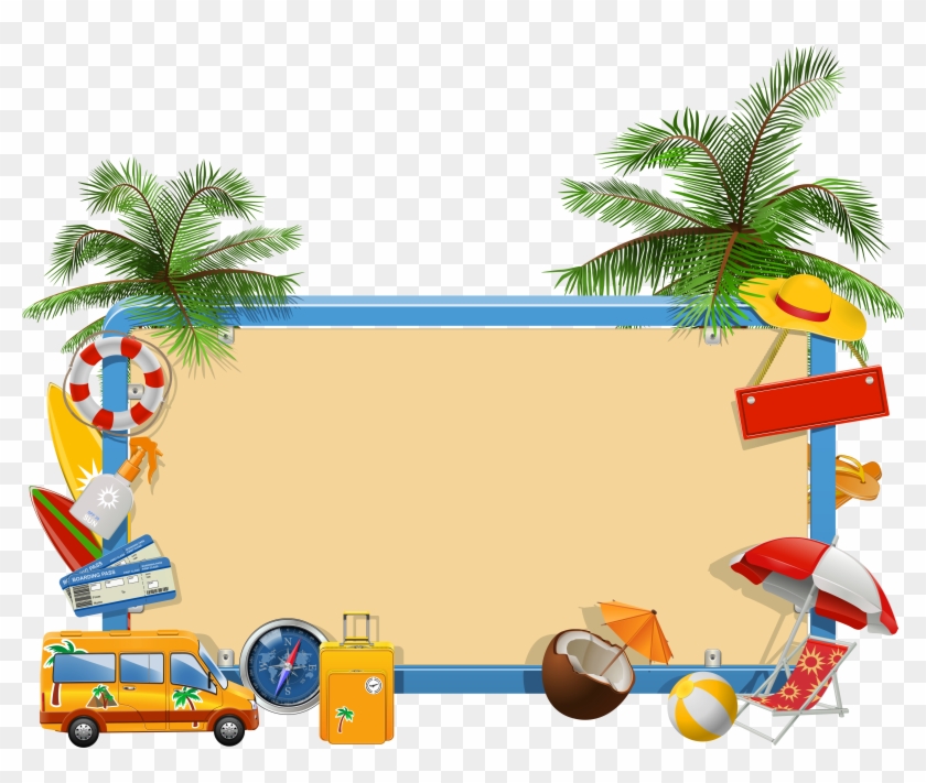 Summer Vacation Png Clipart - Summer Vacation Clipart #789314