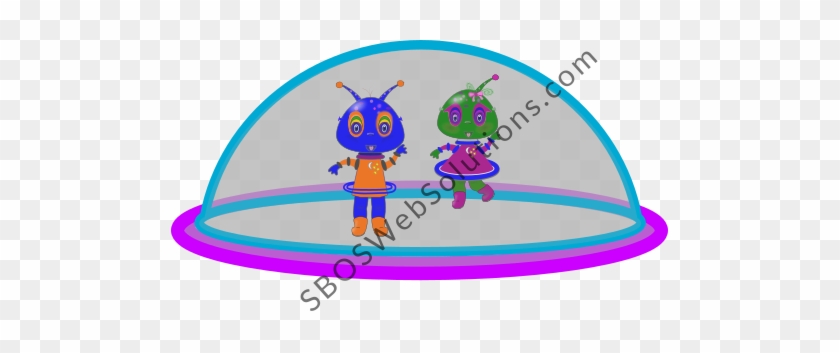 Alien Ship With Characters Inside - Illustration #789507