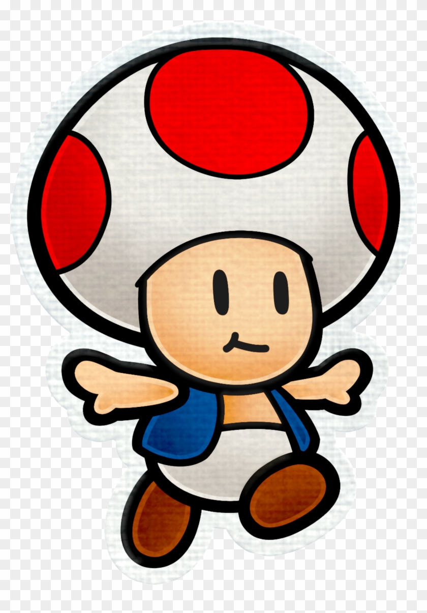 Paper Mario Toad - Paper Mario Toad #789549