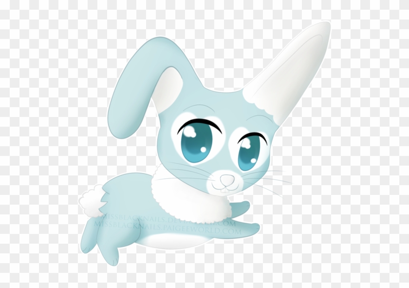 [commission] Chibi Bunny By Missblacknails - Cartoon #789687