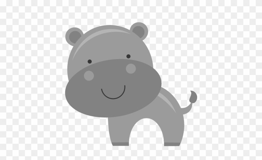 Hippo Svg - Cartoon #789779