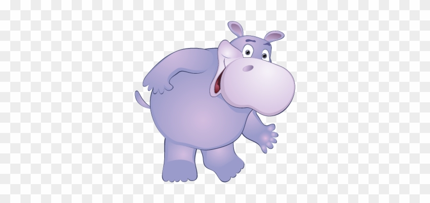 Pig Hippopotamus Cartoon - Pig Hippopotamus Cartoon #789836