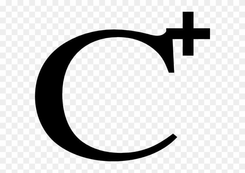 Letter Cplus Clip Art - Circle #789951
