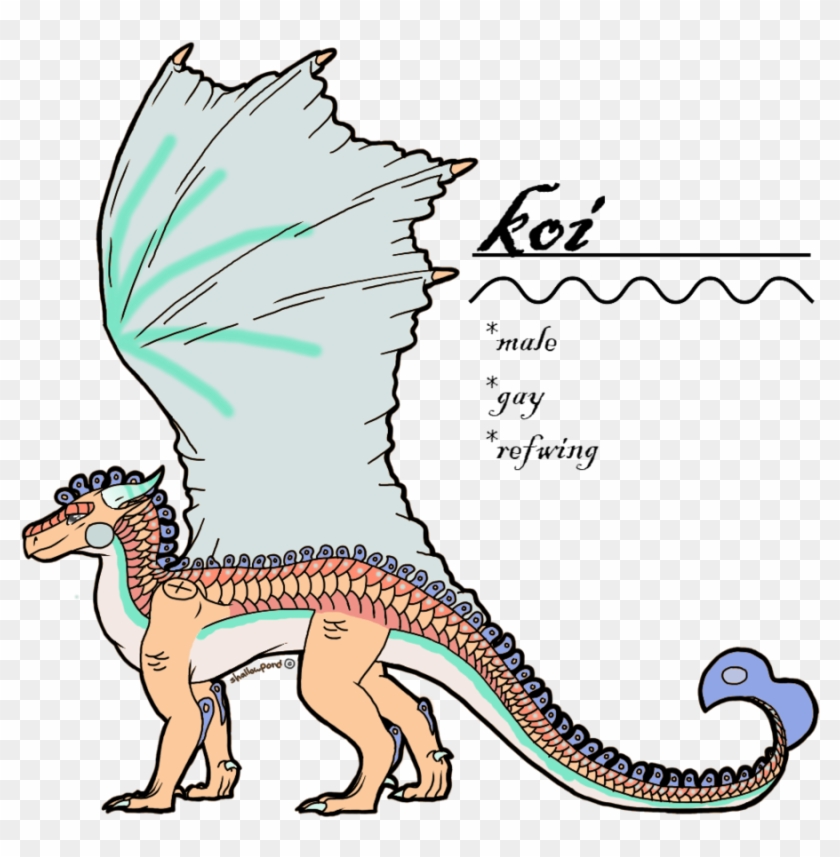 Koi The Reefwing By Queen-apocalypse - Cartoon #790039