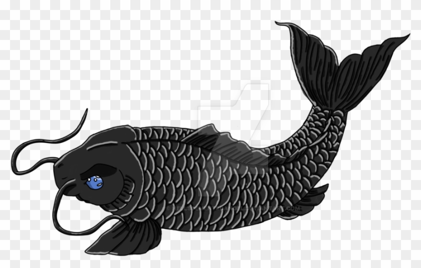 Black Koi By Hellsdementedangel - Carp #790045