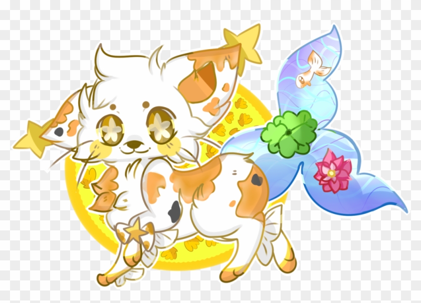 [custom] Koi Fish Maid Fox By Blushingeevee - Cartoon #790053