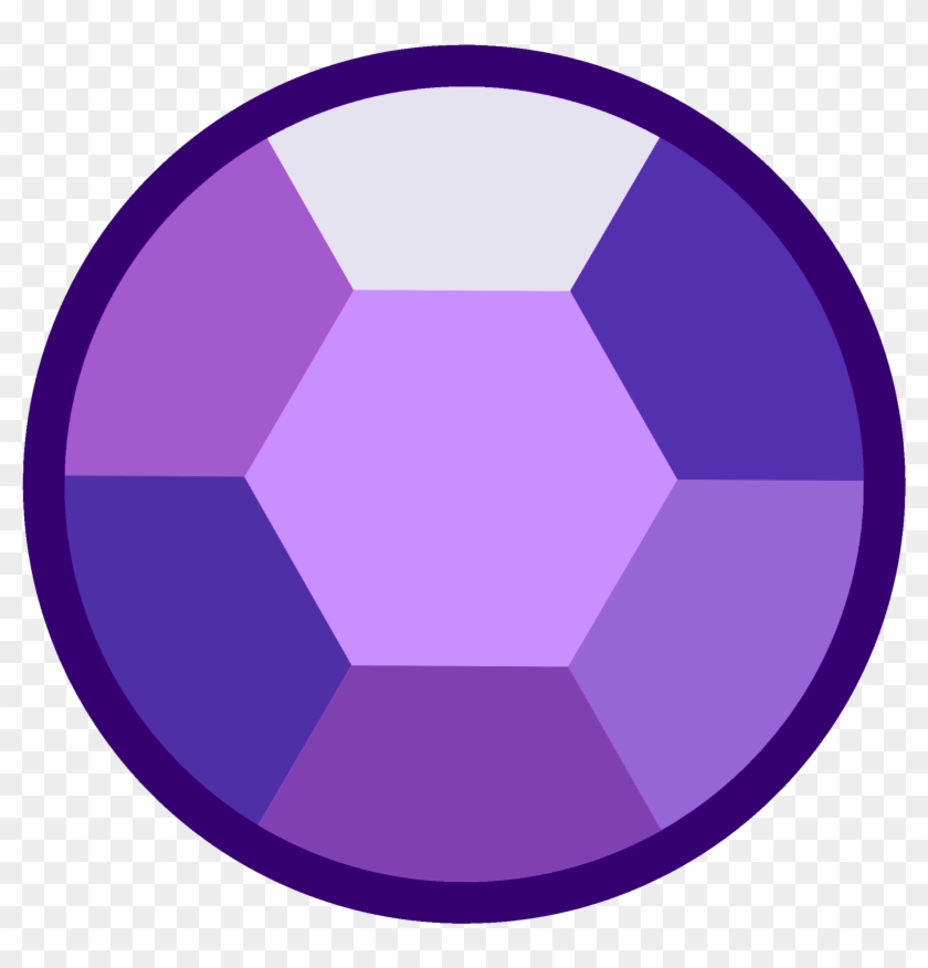 Amethyst's Gemstone Is Located On Her Chest, Featuring - Steven Universe Amethyst Gem #790103