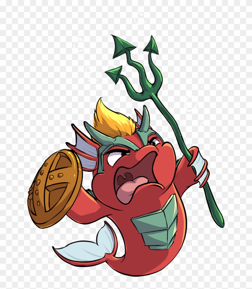 Koi Warrior By Puddlesofcuddles - Cartoon #790152