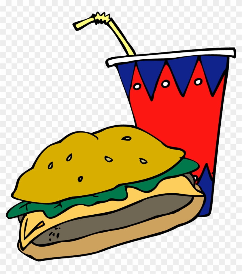 Hamburger Coca-cola Hot Dog Soft Drink Fast Food - Hamburger Coca-cola Hot Dog Soft Drink Fast Food #790384