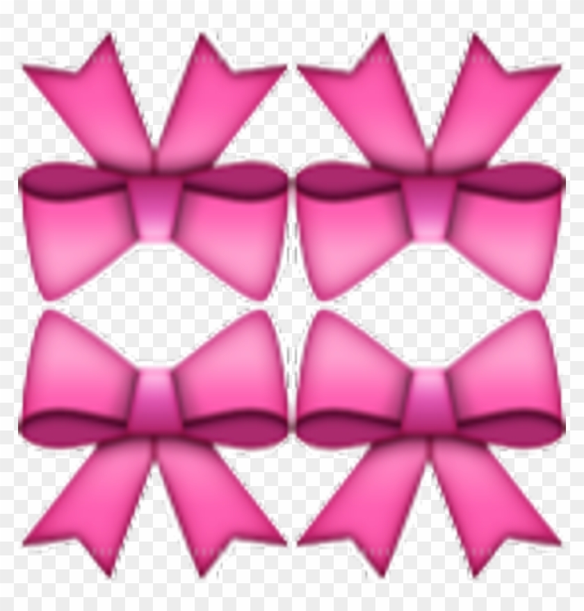 Bow Emoji Transparent Background #790445