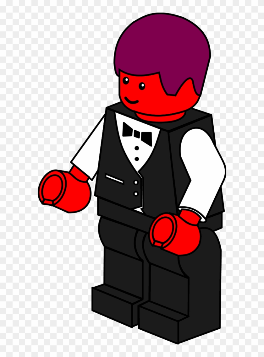 Lego Town Waiter - Lego Clipart #790744