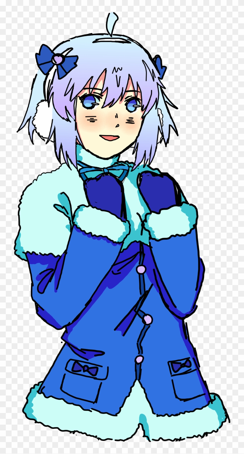 Aoki Lapis Winter By Lupiesama Aoki Lapis Winter By - Cartoon #790764
