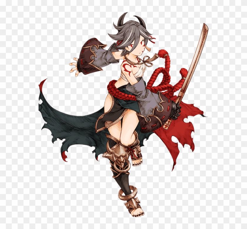 Female Character Concept, Main Character, Character - 黒 猫 道士 グラブル #790774
