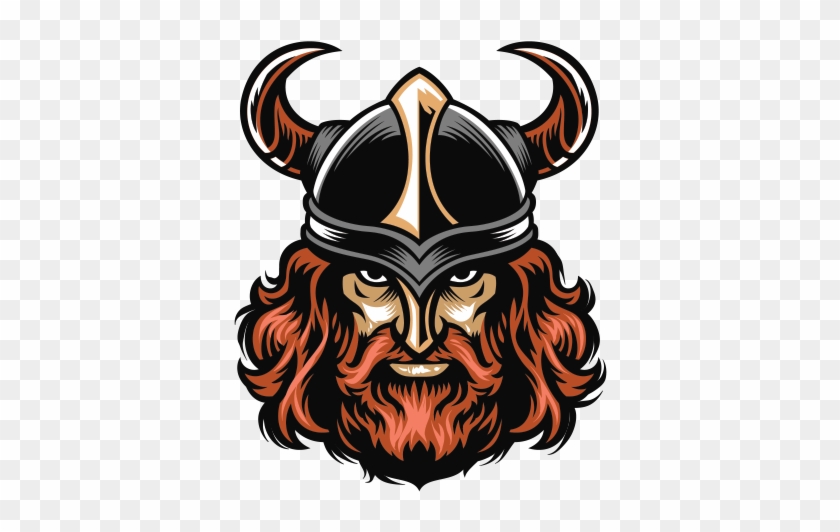 Viking Horned Helmet Royalty-free Clip Art - Viking Warrior Viking Artwork Vector #790777