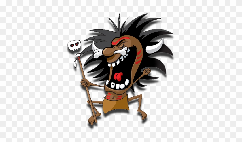 Witch Doctor Cartoon - Cartoon #790791