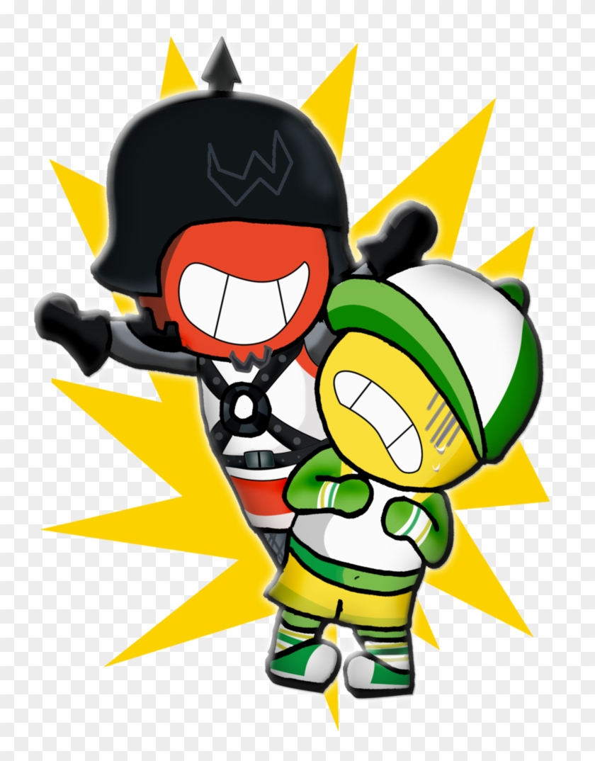 Wascot And Bullseye By Pridark - Cartoon #790821