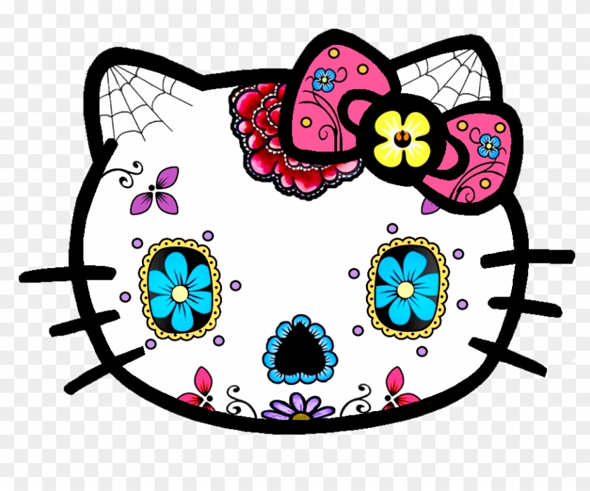 Hello Kitty Skeleton For Kids - Hello Kitty Day Of The Dead #790962