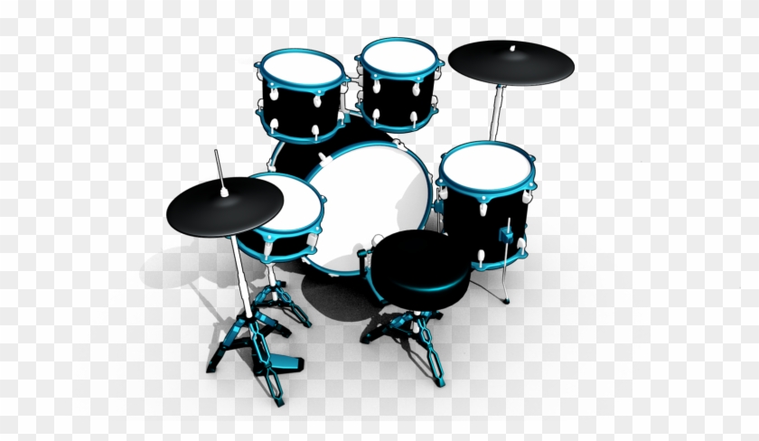 Drums Kit 3d Model By Aisorisu - Drums #790997