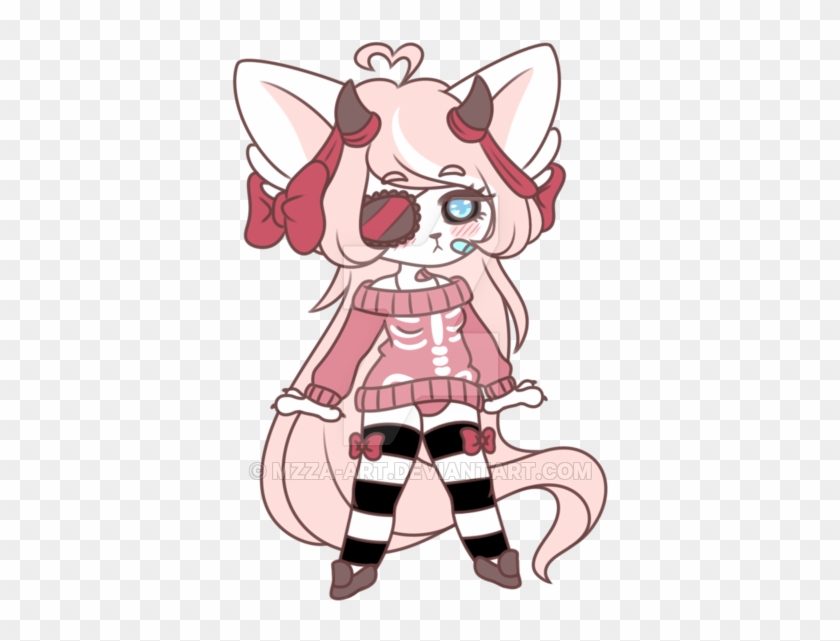 Bad Ass Kawaii Kitty Offer To Adopt [open] By Mzza - Cartoon #791211