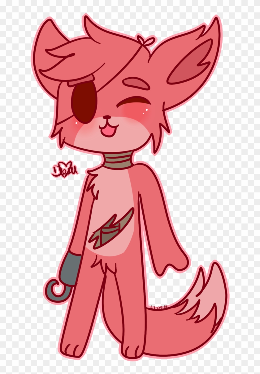 Kawaii Foxy By Damian Fluffy Doge - Kawaii Foxy Fnaf #791243