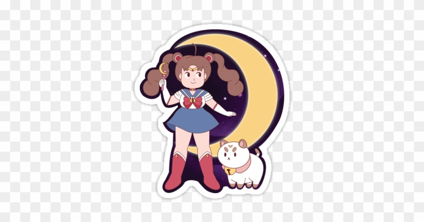 Bee And Puppycat Meets Sailor Moon Sailor Bee Fan Art - Fan Art #791268