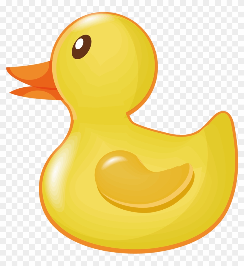 Duck Yellow Clip Art - Duck Toy Clipart #791332