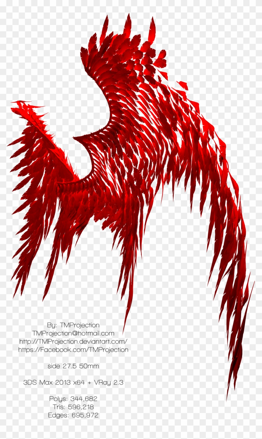 Angel/devil Wings Free Stock 8k Resolution 9 By Tmprojection - Graphic Design #791352