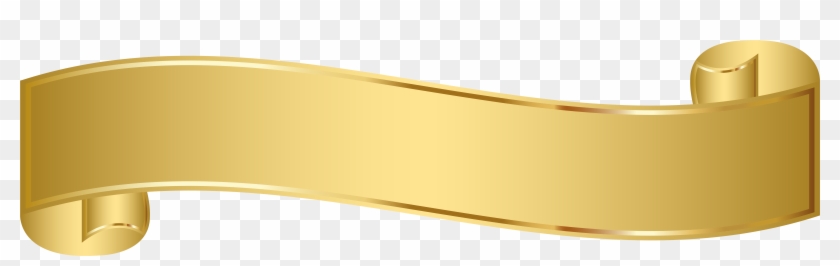 Gold Banner Clipart - Gold Banner Clip Art #791485