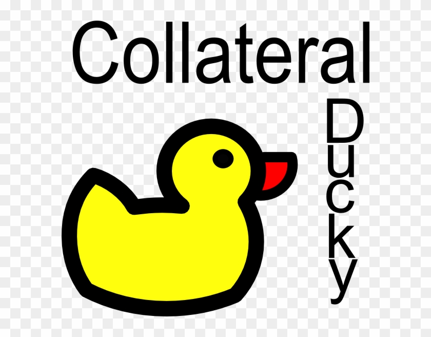 Collateral Ducky Clip Art - Rubber Duck Clip Art #791587